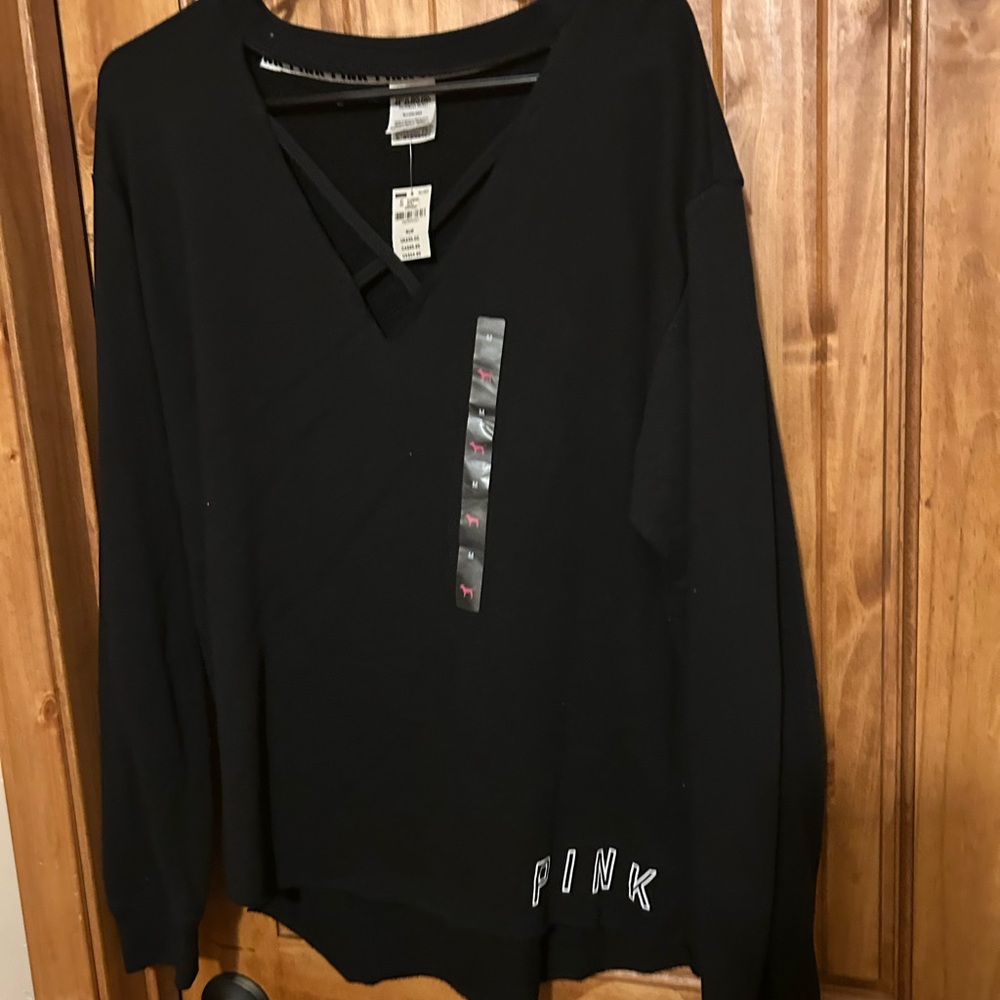 Black V-Neck Sweater